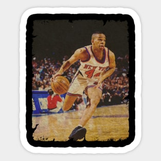 Hubert Davis in New York Knicks Sticker